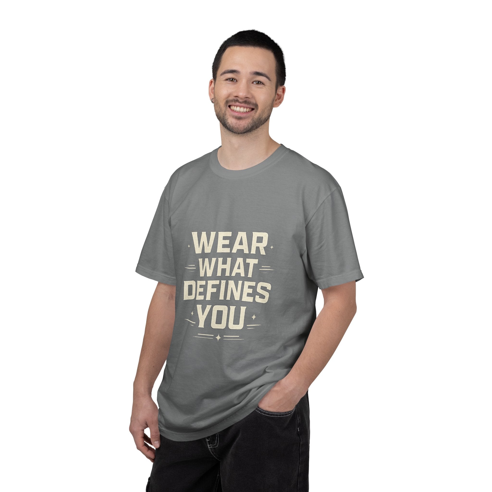 Wear What Defines You T-Shirt — 'Feel the Mindset' Graphic Tee