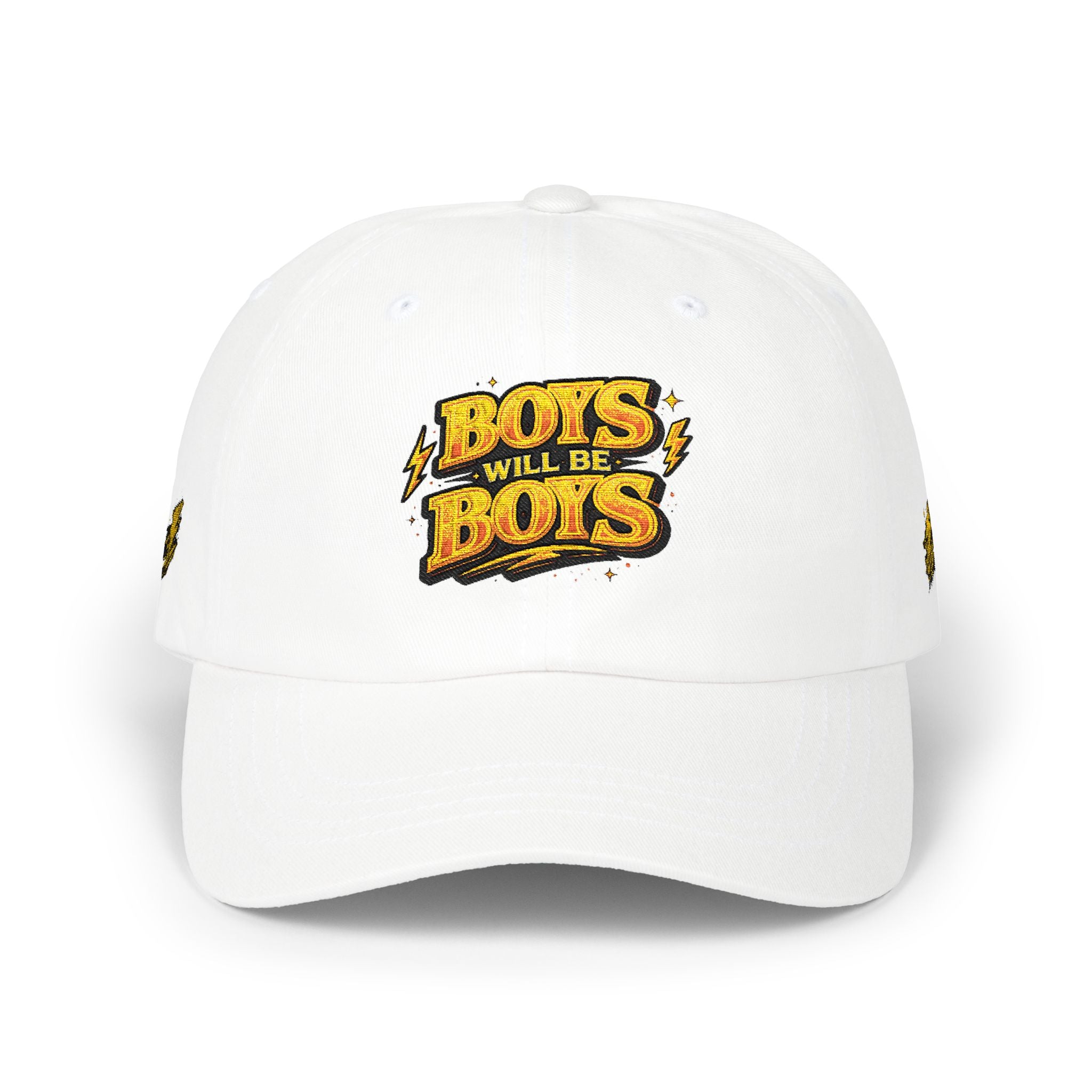 Dad Cap — "Boys Will Be Boys" Embroidered Baseball Hat