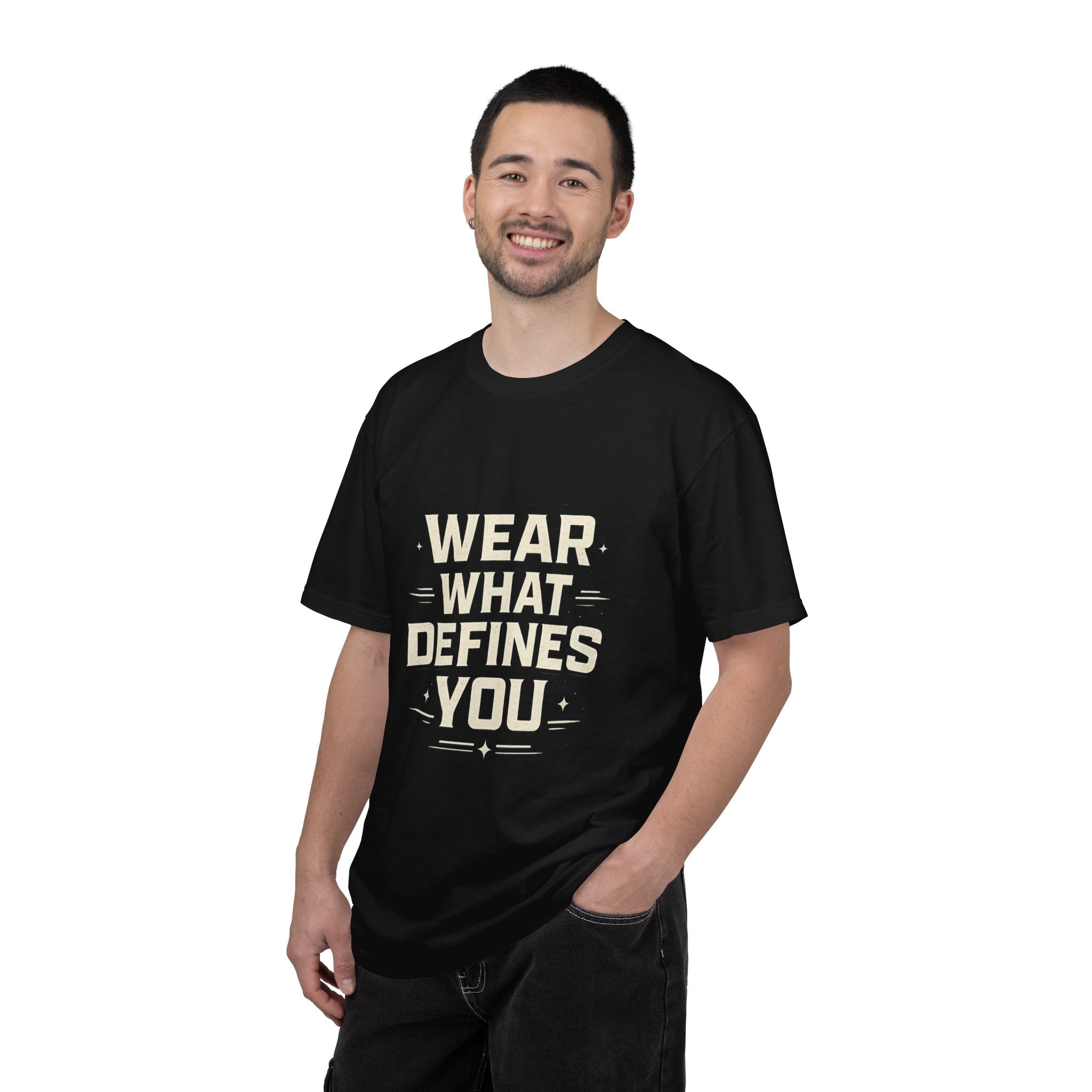 Wear What Defines You T-Shirt — 'Feel the Mindset' Graphic Tee